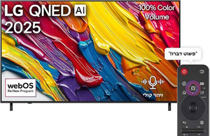 טלוויזיה 65" LG QNED SMART דגם 65QNED82A6A
