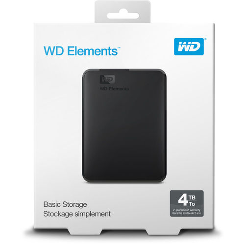 כונן קשיח חיצוני WD Elements 4TB Western Digital