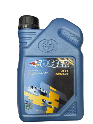 שמן גיר FOSSER ATF MULTI SYNTHETIC FLUID 1L אדום