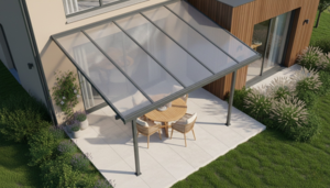 פרגולה אלומיניום דגם Garden Top  -Bruce A