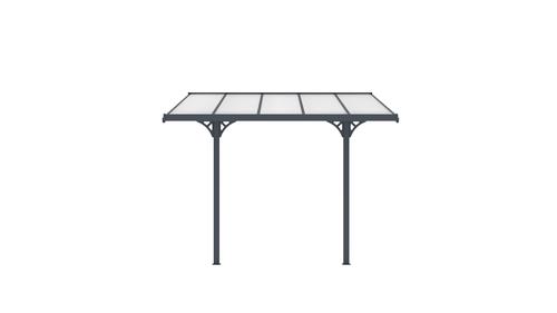פרגולה אלומיניום דגם Garden Top  -Bruce A