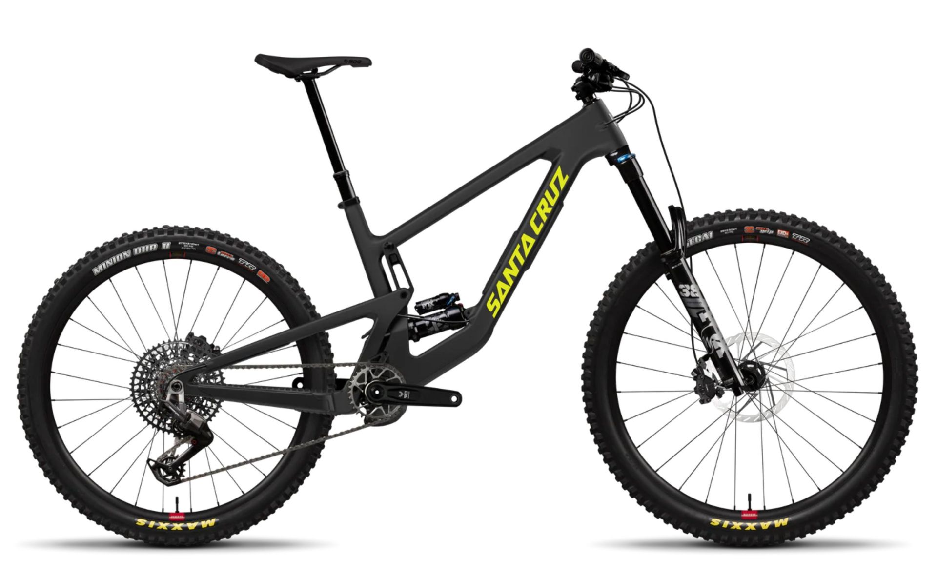 אופני הרים שחור מט SANTA CRUZ NOMAD 6 C 90