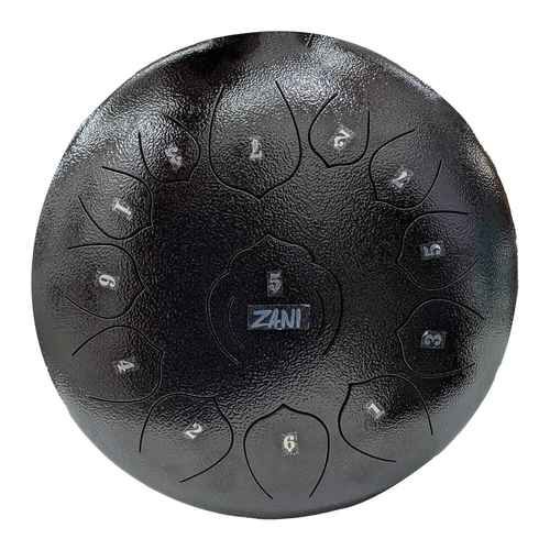 תוף לשונות סטיל דראם ZANI Steel Tongue Drum 12