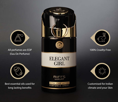 ספריי גוף לנשים Elegant Girl