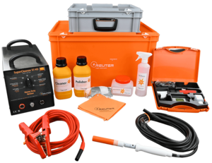  Reuter SuperCleanox VI HD: מכונת ניקוי הריתוכים העוצמתית ביותר בעולם מערכת אלקטרוכימית תעשייתית לניקוי, הברקה וסימון מתכות