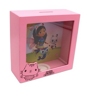 קופת חיסכון מעץ - בית הבובות של גבי