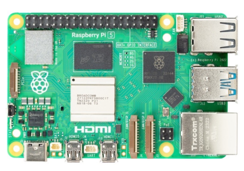 כרטיס פיתוח רספברי פי 5 RASPBERRY PI זיכרון 16G