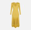 Dress in crêpe jersey fabric with jewel detail