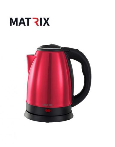 קומקום חשמלי אדום  MATRIX MILANO