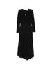 Dress in crêpe jersey fabric with jewel detail