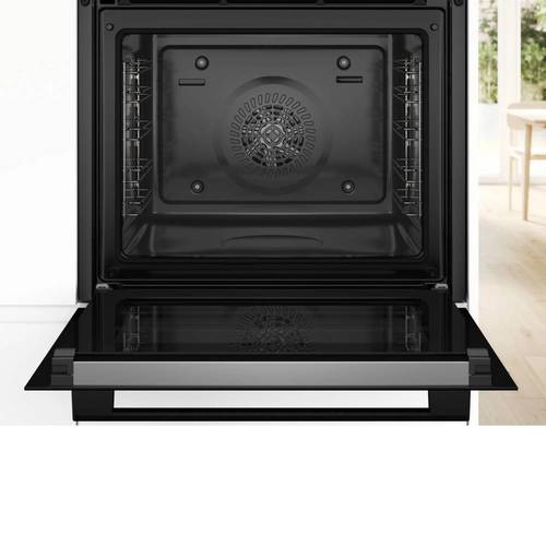תנור בנוי פירוליטי 71 ליטר Bosch HBA574BB3 Serie 4 שחור