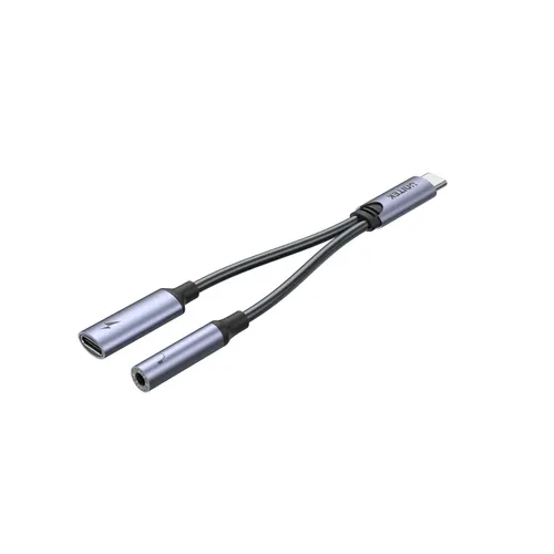 מתאם ומפצל USB-C לחיבור 3.5מ