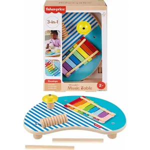 פישר פרייס שולחן וכלי נגינה עץ גדול HXT91 FISHER PRICE