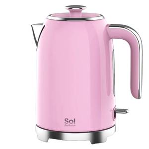 קומקום חשמלי מפואר 1.7 ליטר Sol SL-7001 וורוד