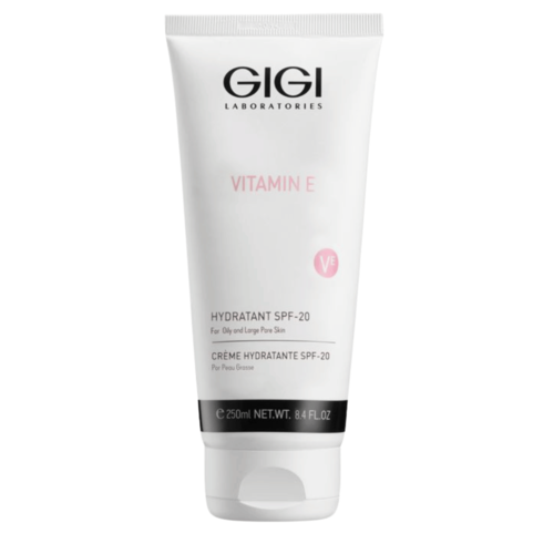 קרם לחות לעור שמן SPF 20 בגודל 250 מ״ל מסדרת ויטמין אי - ג׳יג׳י | GIGI