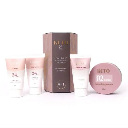 החלקה אורגנית קיטו KETO Kit לשיער צבוע 02