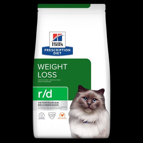 r/d | Hill's Prescription Diet הפחתת משקל לחתול, 3 ק