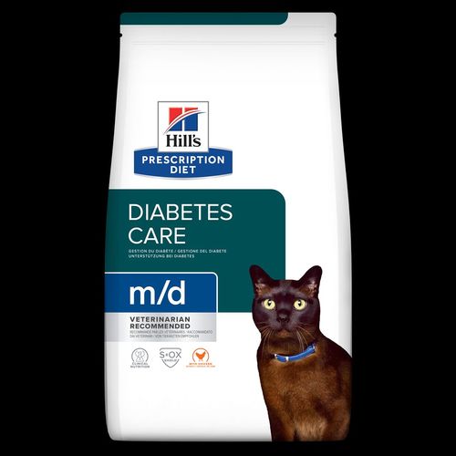 m/d | Hill's Prescription Diet דיאביטיס קייר לחתול, 3 ק