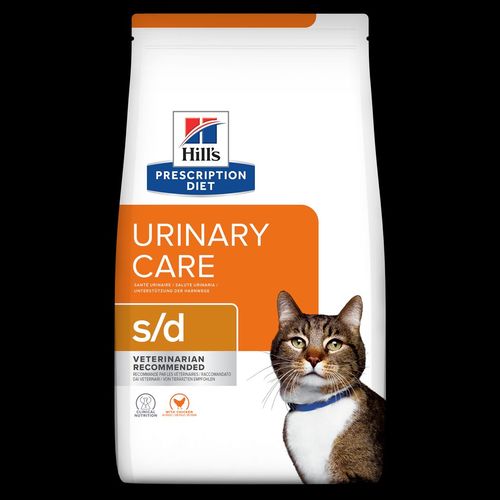 s/d | Hill's Prescription Diet יורינרי קייר לחתול, 1.5 ק