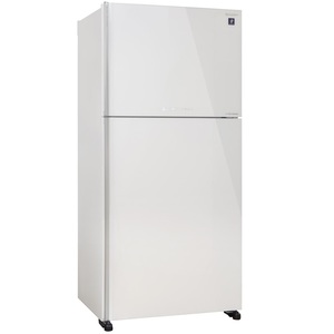מקרר מקפיא עליון - 556 ליטר Sharp שארפ SJ-4655W זכוכית לבנה