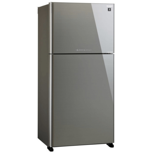 מקרר מקפיא עליון 604 ליטר SHARP שארפ SJ-4660SL זכוכית סילבר