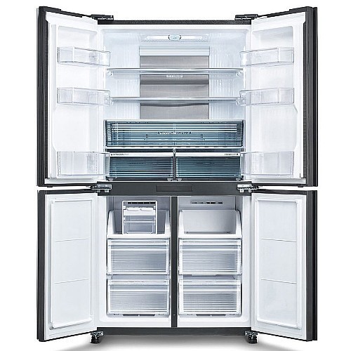 מקרר 4 דלתות 532 ליטר Sharp SJ-8570W לבן שארפ