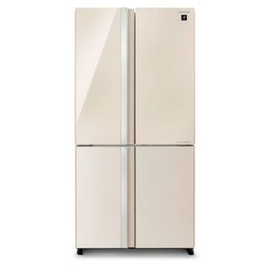 מקרר 4 דלתות 611 ליטר Sharp SJ-8942BE זכוכית בז