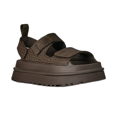 סנדל UGG גולדנסטאר גולדנגלואו אמבוסד מידות 36-41 לנשים בגוון אדום
