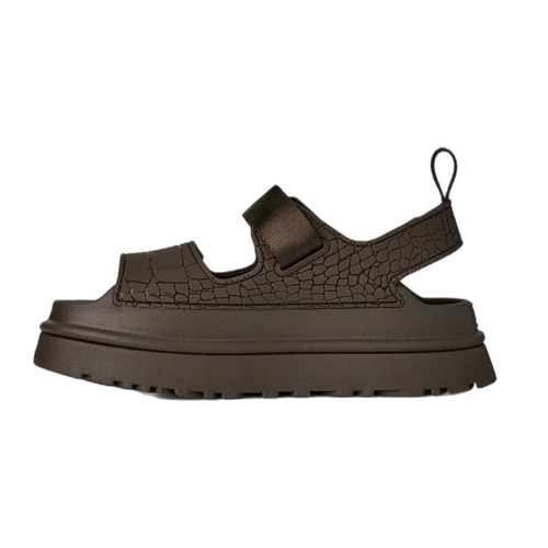 סנדל UGG גולדנסטאר גולדנגלואו אמבוסד מידות 36-41 לנשים בגוון אדום