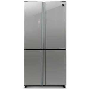 מקרר 4 דלתות 572 ליטר Sharp SJ-8960BS זכוכית אפורה שארפ