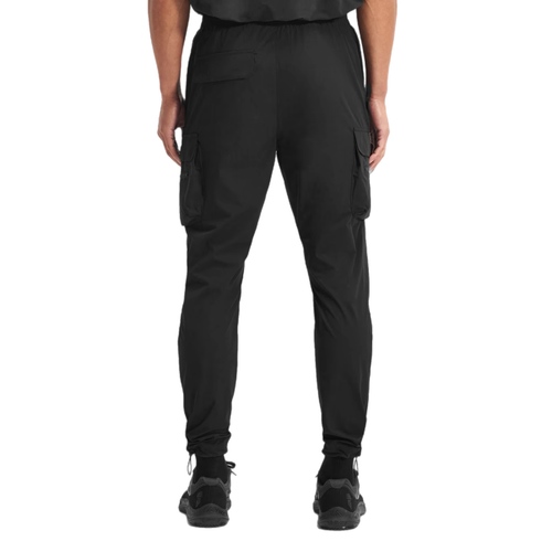 מכנס REPRESENT מידות S-XXL לגברים בגוון שחור קרגו