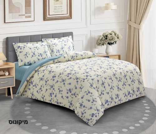 סט מצעים 100% כותנה דגם מיקונוס מידות לבחירה