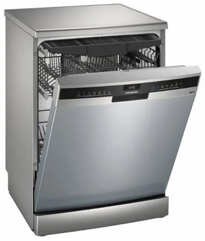 מדיח כלים עומד רחב 60 ס''מ Siemens IQ300 SN23EI03ME - צבע דמוי נירוסטה - תוצרת פולין - 14 מערכות כלים