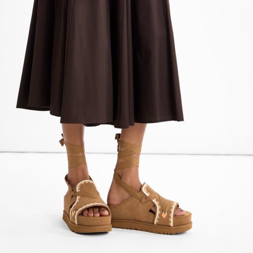 סנדל UGG גולדנסטאר היי חום מידות 36-41 לנשים