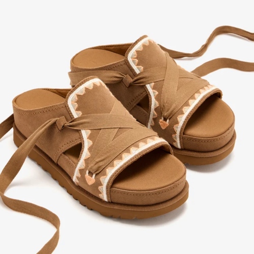 סנדל UGG גולדנסטאר היי חום מידות 36-41 לנשים