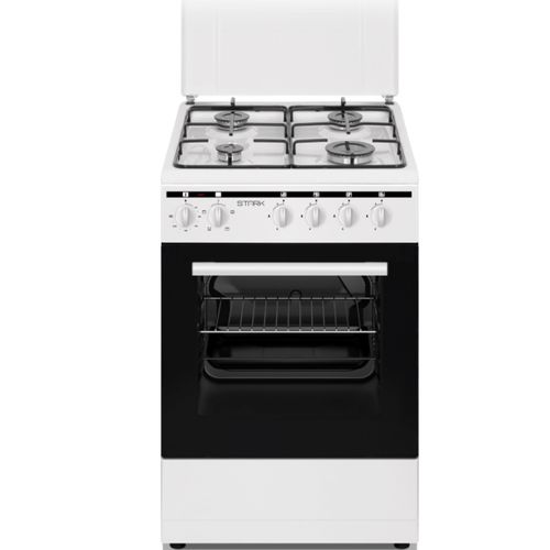 תנור משולב כיריים גז - 4 להבות Stark סטארק STK50FSW