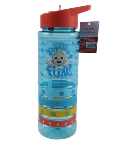 בקבוק שתיה עם קש מתקפל 700 מ