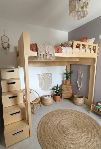 מיטת גלריה דגם סטודיו