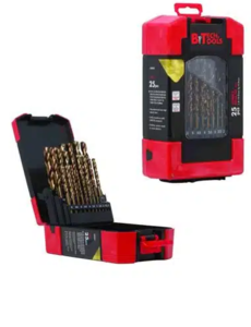 סט מקדחי M35 COBALT 1-13MM (מידות כל 0.5) – 25 יח