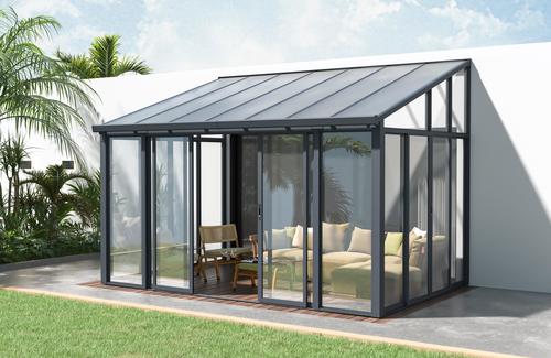 פרגולה אלומיניום סגורה דגם Garden Top - MANDY A