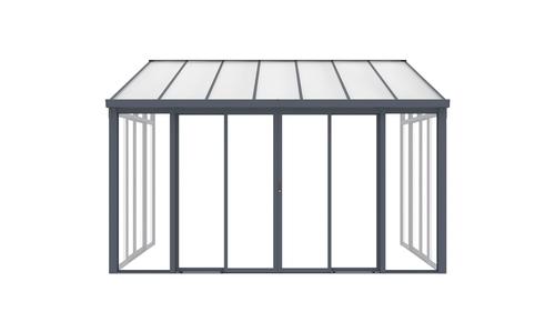 פרגולה אלומיניום סגורה דגם Garden Top - MANDY A