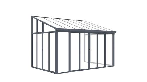 פרגולה אלומיניום סגורה דגם Garden Top - MANDY A