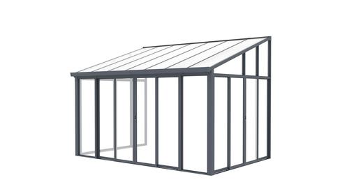 פרגולה אלומיניום סגורה דגם Garden Top - MANDY A
