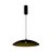 מנורת תליה LUMA 11W 45CM גוף שחור אור חם