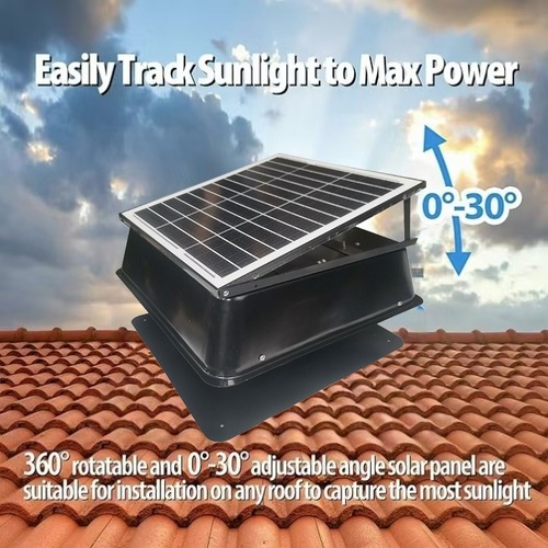 מפוח סולארי | ונטה סולארית עד 100 מ