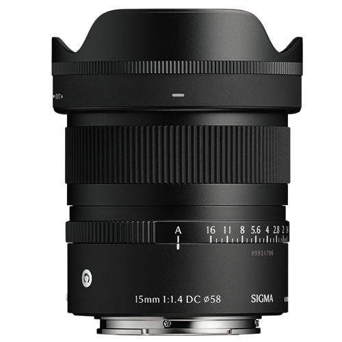 SIGMA 15mm F1.4 DC - C For Sony E שנתיים אחריות יבואן רשמי