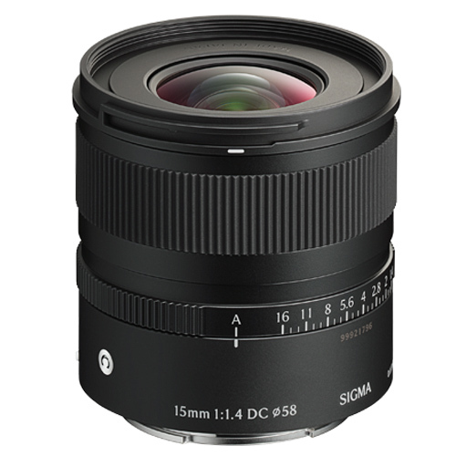 SIGMA 15mm F1.4 DC - C For Sony E שנתיים אחריות יבואן רשמי