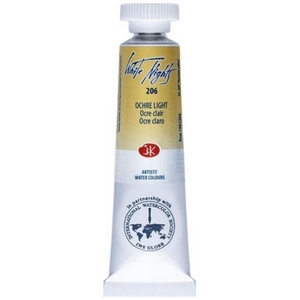 צבע מים שפורפרת 10 מל White Nights -Ochre light 206