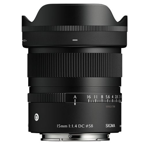 SIGMA 15mm F1.4 DC - C For CANON RF שנתיים אחריות יבואן רשמי