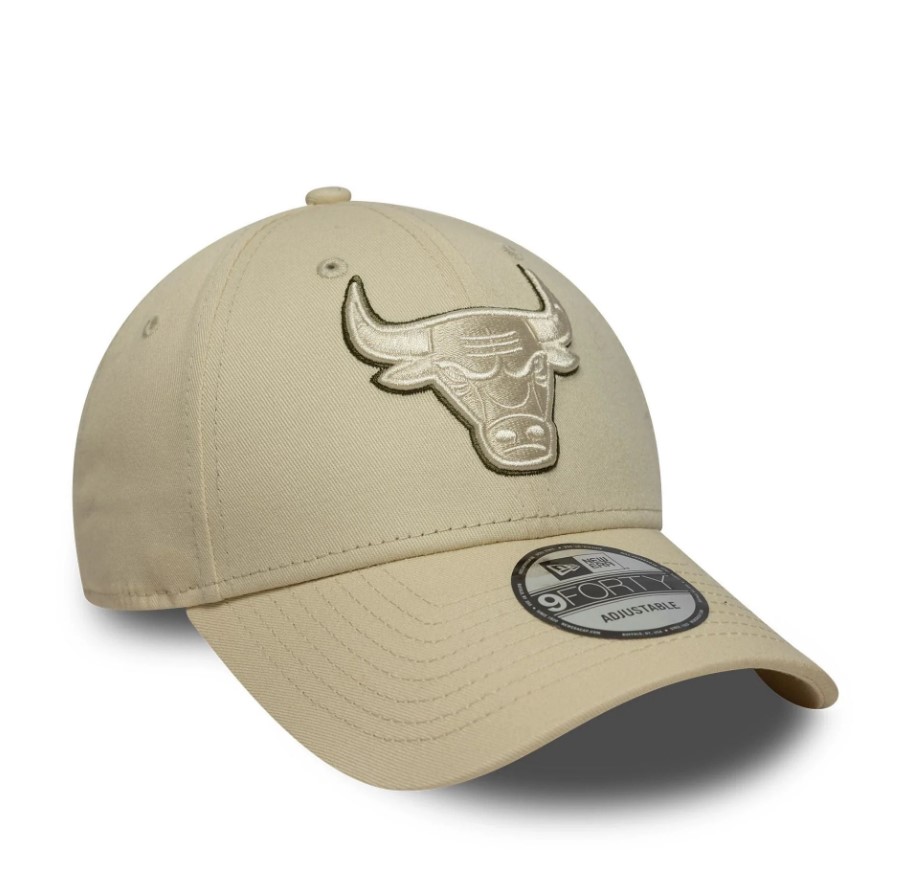 כובע ניו ארה New Era Chicago Bulls NBA Team Outline 9FORTY  